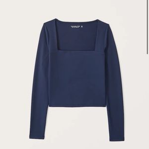 Abercrombie & Fitch | Seamless Fabric Squareneck Top